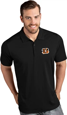 Antigua Men's Cincinnati Bengals Tribute Polo Shirt