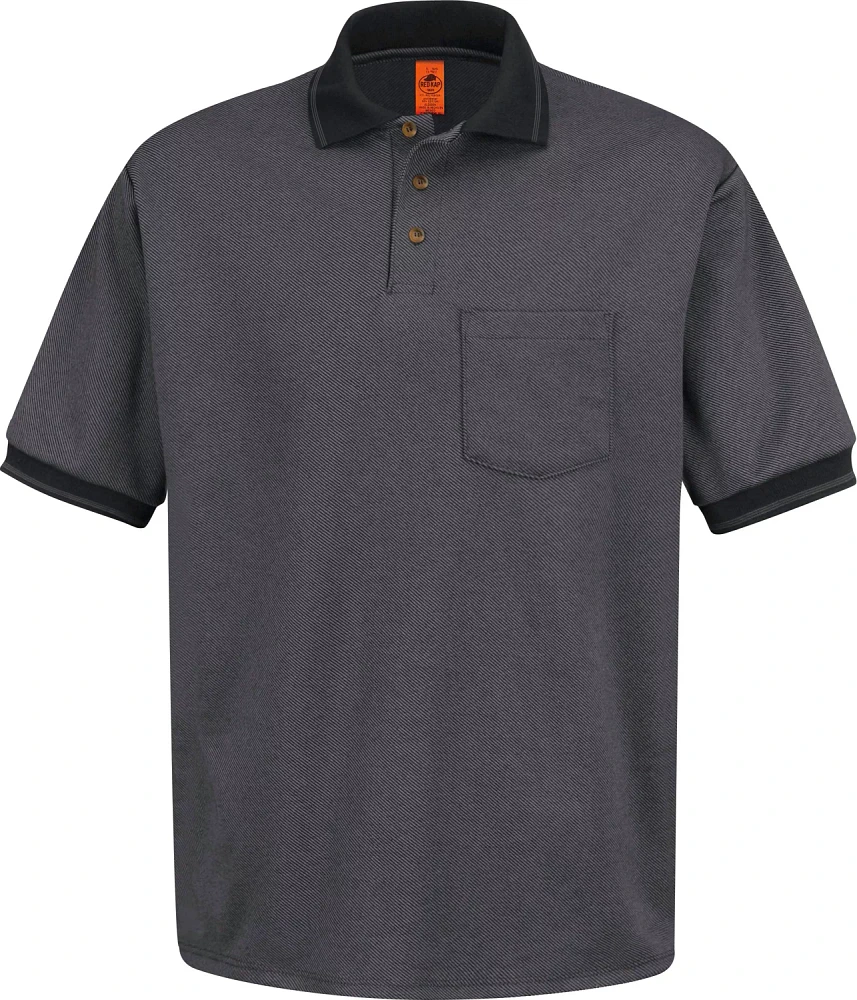 Red Kap Men's Performance Knit Twill Work Polo Shirt