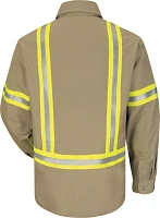 Bulwark Men's EXCEL FR ComforTouch Enhanced Visibility Uniform Shirt