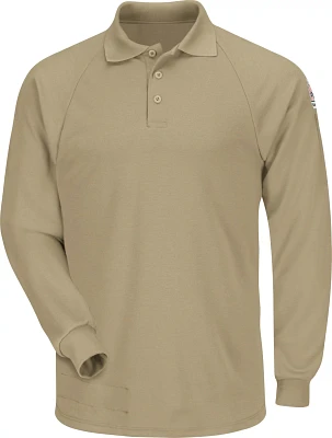 Bulwark Men's CoolTouch 2 Classic Long Sleeve Polo Shirt