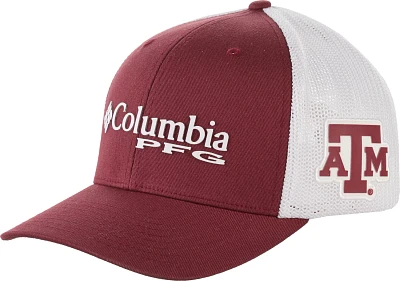 Columbia Sportswear Men's Texas A&M University Collegiate PFG Mesh Ball Cap