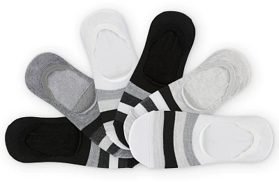 BCG Striped Mesh Footie Socks 6 Pack                                                                                            