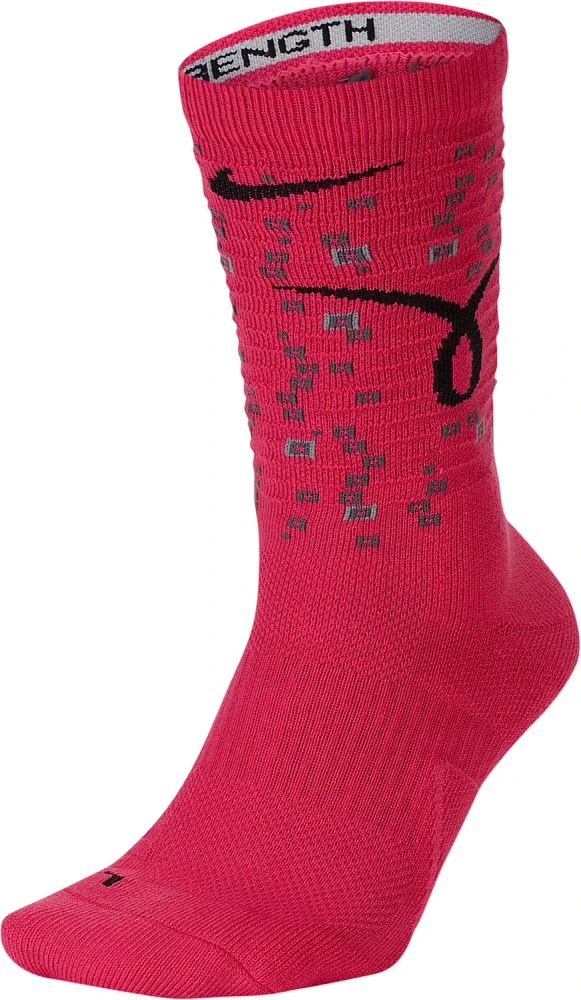 Nike Elite Kay Yow Basketball Crew Socks                                                                                        