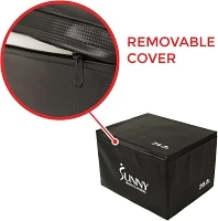 Sunny Health & Fitness 3-in-1 Weighted PRO-Plyo Box                                                                             