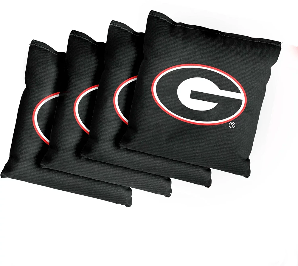 Victory Tailgate University of Georgia Regulation Corn-Filled Cornhole Bag Set