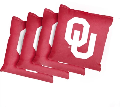 Victory Tailgate University of Oklahoma Cornhole Replacement Bean Bags 4-Pack