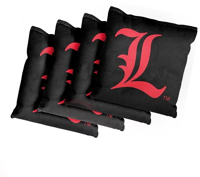 Victory Tailgate University of Louisville Cornhole Replacement Bean Bags 4-Pack