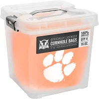 Victory Tailgate Clemson University Cornhole Replacement Bean Bags 4-Pack                                                       