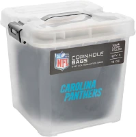 Victory Tailgate Carolina Panthers Regulation Corn-Filled Cornhole Bag Set