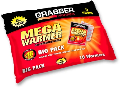 Grabber Mega Hand Warmer 10-Pack                                                                                                