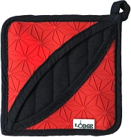 Lodge 6.5 in Square Silicone & Fabric Potholder                                                                                 