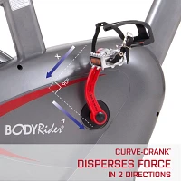 Body Rider Upright Cycle Trainer with Curve Crank Technology                                                                    