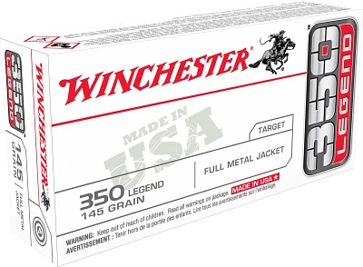 Winchester 350 Legend 145-Grain FMJ Rifle Ammunition - 20 Rounds                                                                
