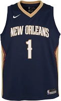 Nike Boys' New Orleans Pelicans Zion Williamson 1 Icon Swingman Jersey