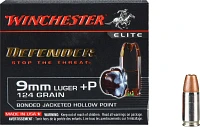 Winchester Bonded PDX1 9mm Luger +P 124-Grain Handgun Ammunition - 20 Rounds                                                    