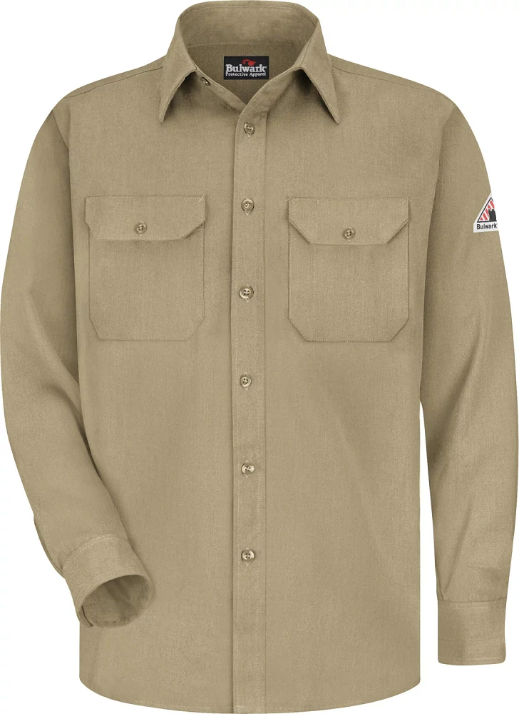 Bulwark Men's Lightweight FR Uniform Shirt