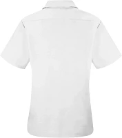 Red Kap Women's Specialized Pocketless Short Sleeve Work Shirt