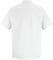 Red Kap Men's Specialized Pocketless Short Sleeve Work Shirt