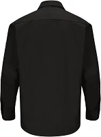 Red Kap Men's Solid Long Sleeve Crew Shirt