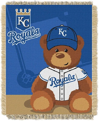 The Northwest Company Kansas City Royals Field Bear Baby Throw Blanket                                                          