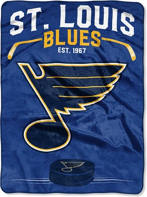 The Northwest Company St. Louis Blues Inspired Raschel Throw Blanket                                                            
