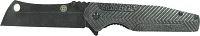 Tactical Performance 3.75 in Stonewash Folding Tanto and Cleaver Knives Pack                                                    