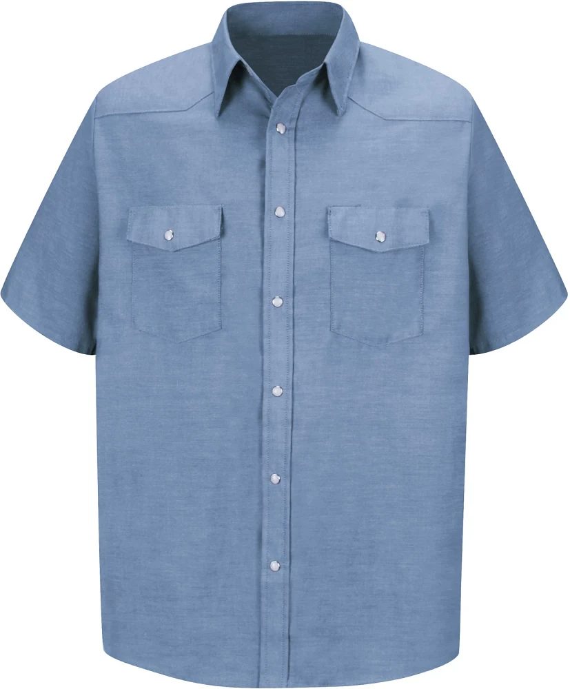 Red Kap Men's Deluxe Western Work Shirt