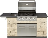 Outdoor Gourmet 5-Burner Rock Island Grill                                                                                      