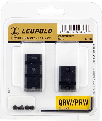 Leupold 174436 QRW Weaver Style 2-Piece Base for Winchester XPR Rifles                                                          