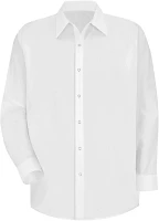 Red Kap Men's Specialized Pocketless Polyester Long Sleeve Work Shirt