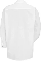 Red Kap Men's Specialized Pocketless Polyester Long Sleeve Work Shirt