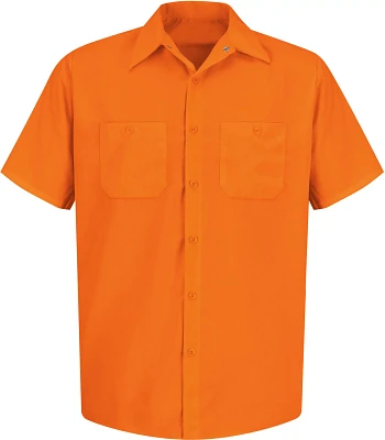 Red Kap Men's Enhanced Visibility Short Sleeve Work Shirt