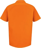 Red Kap Men's Enhanced Visibility Short Sleeve Work Shirt
