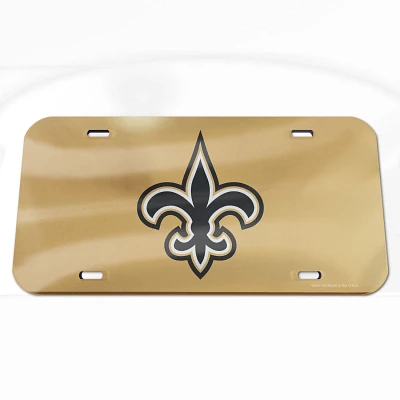 WinCraft New Orleans Saints Inlaid License Plate                                                                                