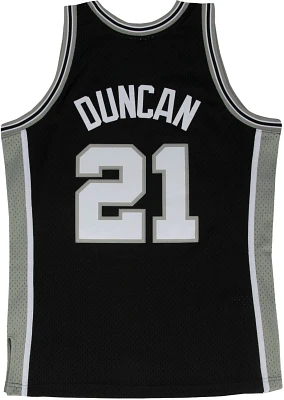 Mitchell & Ness Men's San Antonio Spurs Duncan Swingman Jersey                                                                  