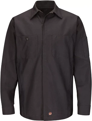 Red Kap Men's Solid Long Sleeve Crew Shirt                                                                                      