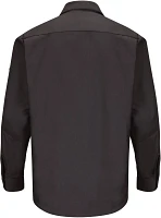 Red Kap Men's Solid Long Sleeve Crew Shirt                                                                                      