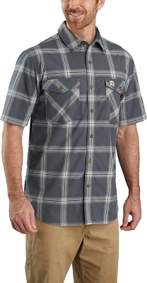 Carhartt Men's Relaxed Fit Plaid Button Down Shirt                                                                              