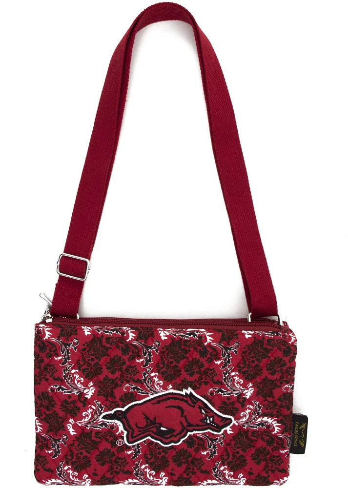 Eagles Wings University of Arkansas Bloom Cross-Body Purse                                                                      