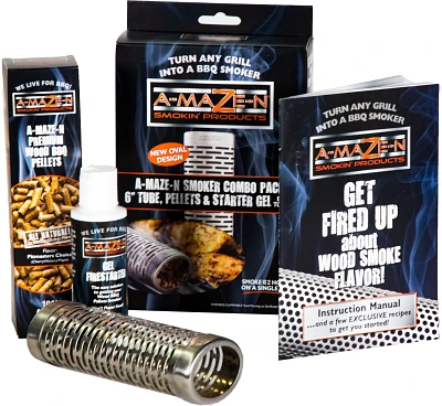 A-MAZE-N 6 in Smoker Tube Combo Pack                                                                                            