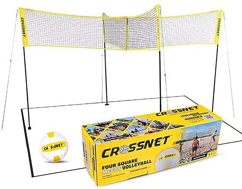 CROSSNET 4-Way Volleyball Game                                                                                                  