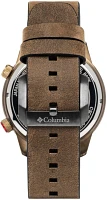 Columbia Sportswear Adults' Outbacker 3-Hand Date Leather Watch                                                                 