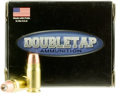 DoubleTap Ammunition Defense Jacketed Hollow Point Centerfire Pistol Ammunition                                                 