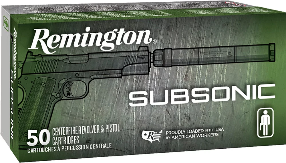 Advanced Armament Corp. Subsonic Centerfire Pistol Ammunition                                                                   