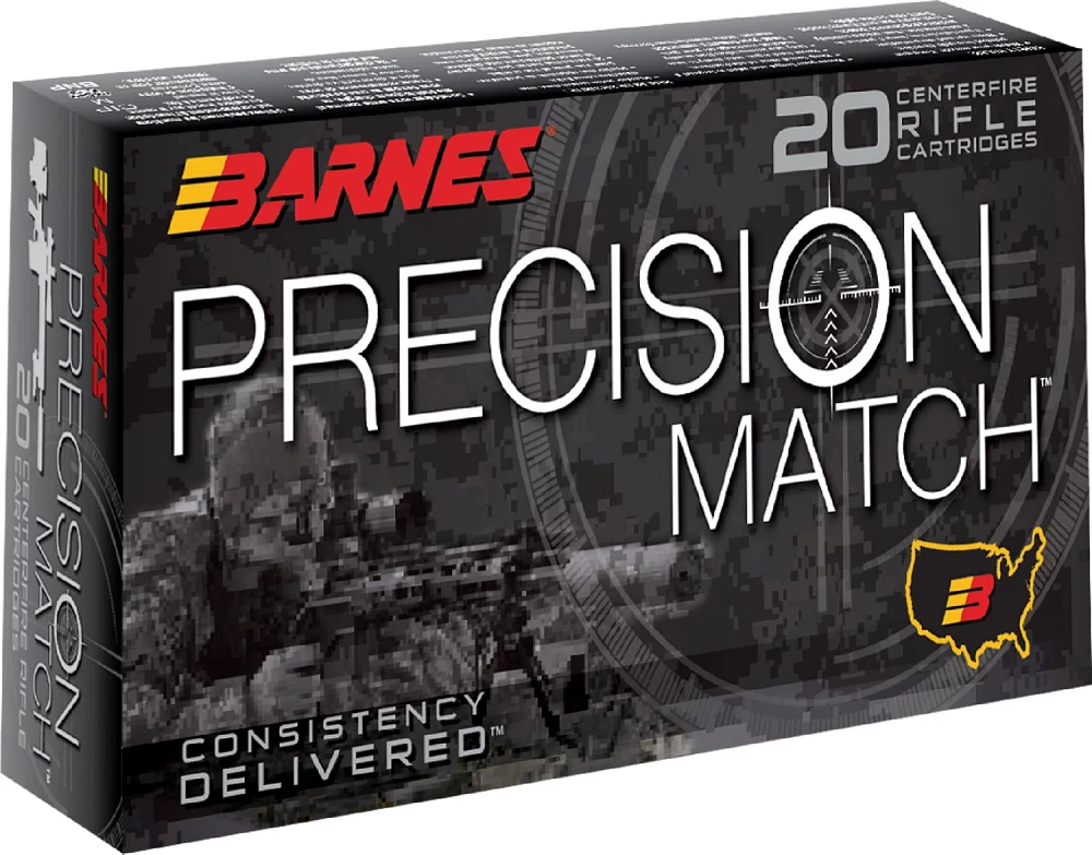 BARNES Precision Match Rifle Ammunition                                                                                         