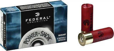 Federal Premium Game-Shok Buckshot 16 Gauge Shotshells                                                                          