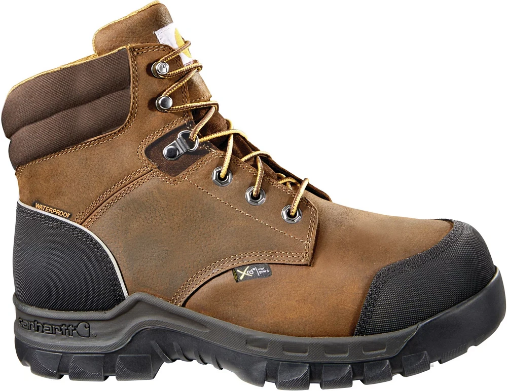 Carhartt Men's Rugged Flex Met Guard Composite Toe Lace Up Work Boots                                                           