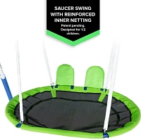 Sportspower Deluxe Saucer Metal Swing Set                                                                                       