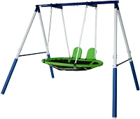 Sportspower Deluxe Saucer Metal Swing Set                                                                                       