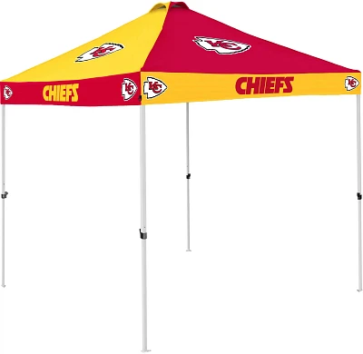 Logo Kansas City Chiefs Checkerboard Canopy                                                                                     